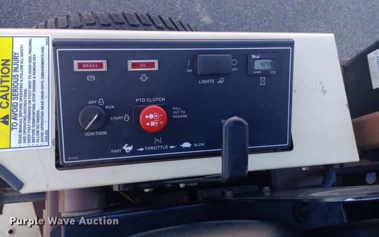 image for item DH1318 2012 Grasshopper 729BT6 ZTR lawn mower