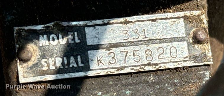 image for item DH1333 American Brake Shoe Co. 331 air compressor