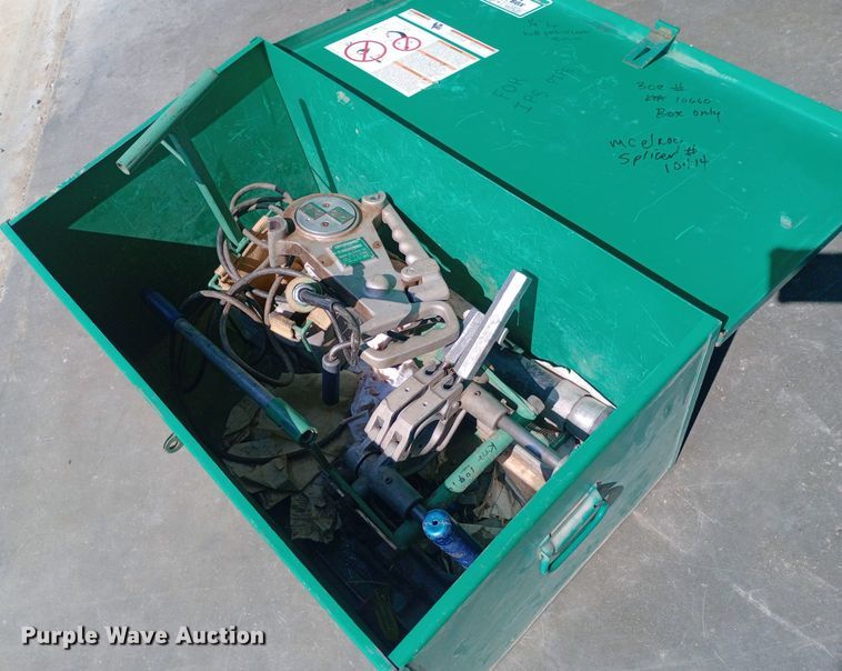 image for item DH1338 McElroy 216101 pipe fusion machine