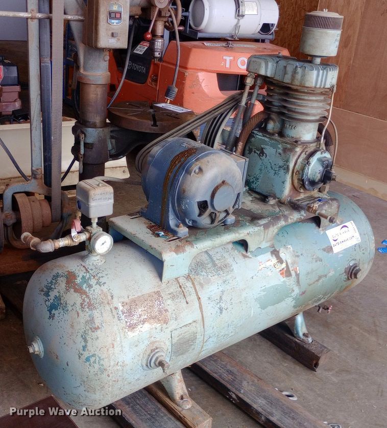 image for item DH1340 American Brake Shoe Company air compressor