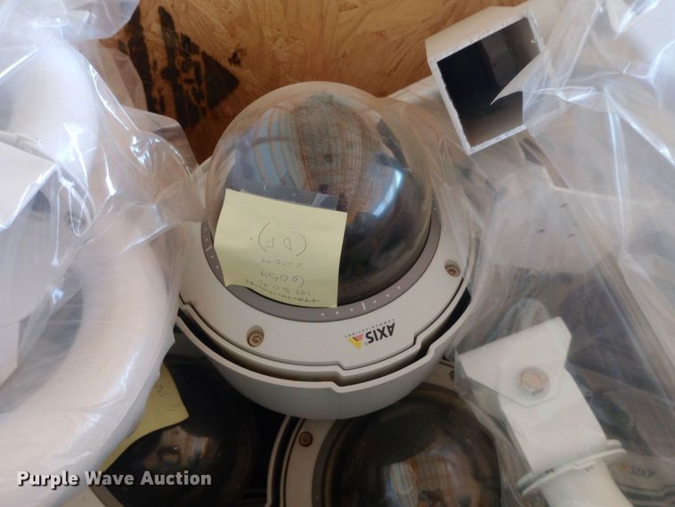 image for item DH1374 Approximately 41 Axis cameras