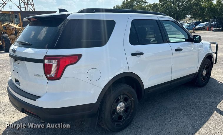 image for item DO1700 2018 Ford Explorer Police Interceptor  SUV