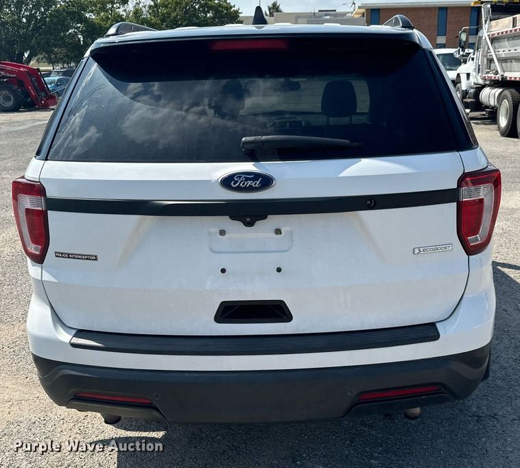 image for item DO1700 2018 Ford Explorer Police Interceptor  SUV