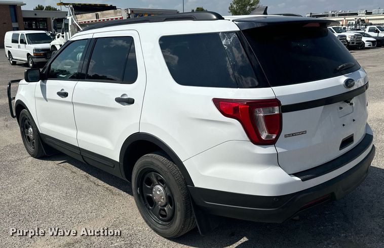 image for item DO1700 2018 Ford Explorer Police Interceptor  SUV