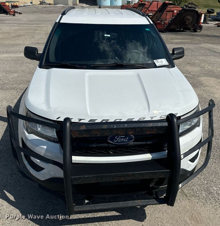 image for item DO1700 2018 Ford Explorer Police Interceptor  SUV