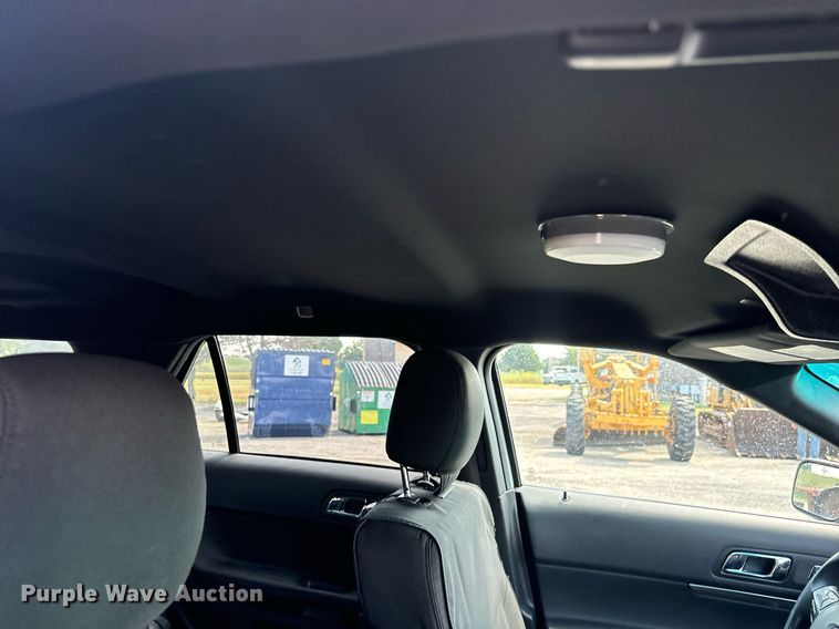 image for item DO1700 2018 Ford Explorer Police Interceptor  SUV