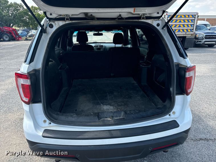 image for item DO1700 2018 Ford Explorer Police Interceptor  SUV