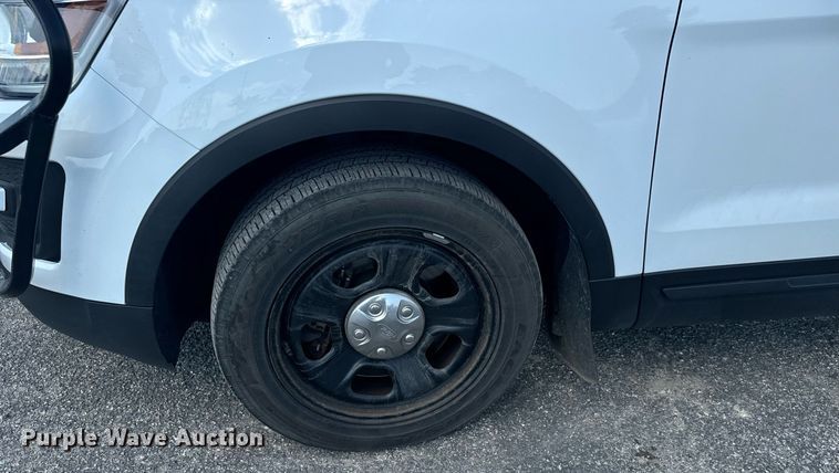 image for item DO1700 2018 Ford Explorer Police Interceptor  SUV