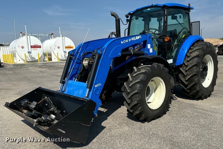 image for item DO1702 2019 New Holland PowerStar 100 MFWD tractor