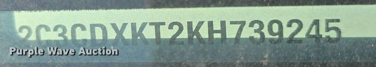 image for item DQ4586 2019 Dodge Charger Police 