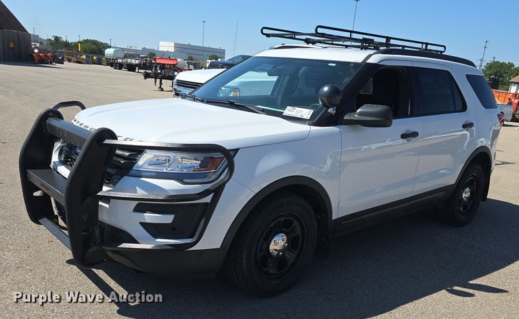 image for item DQ4598 2017 Ford Explorer Police Interceptor  SUV