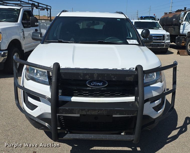 image for item DQ4598 2017 Ford Explorer Police Interceptor  SUV
