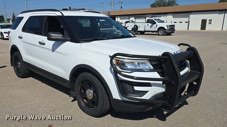 image for item DQ4598 2017 Ford Explorer Police Interceptor  SUV