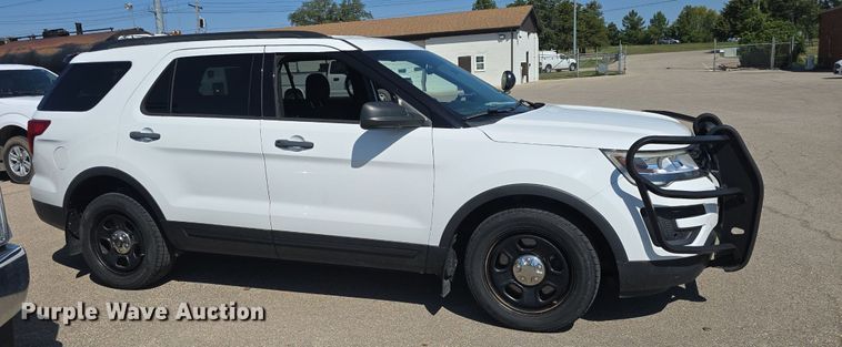 image for item DQ4598 2017 Ford Explorer Police Interceptor  SUV
