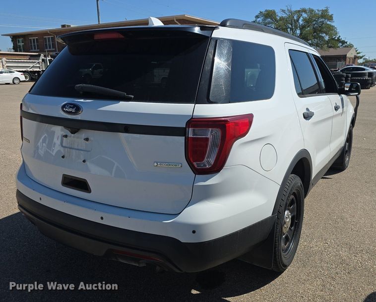 image for item DQ4598 2017 Ford Explorer Police Interceptor  SUV