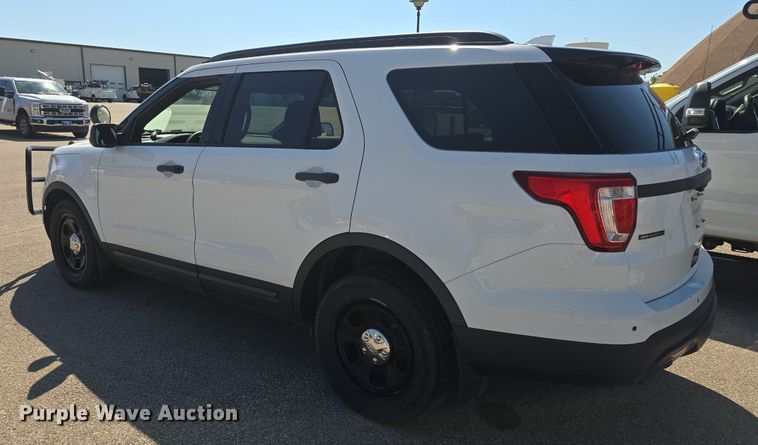 image for item DQ4598 2017 Ford Explorer Police Interceptor  SUV