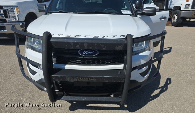 image for item DQ4598 2017 Ford Explorer Police Interceptor  SUV