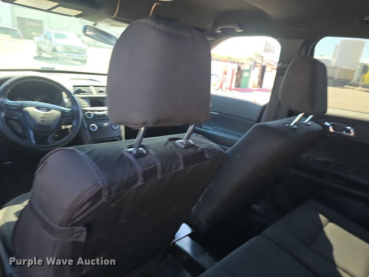 image for item DQ4598 2017 Ford Explorer Police Interceptor  SUV