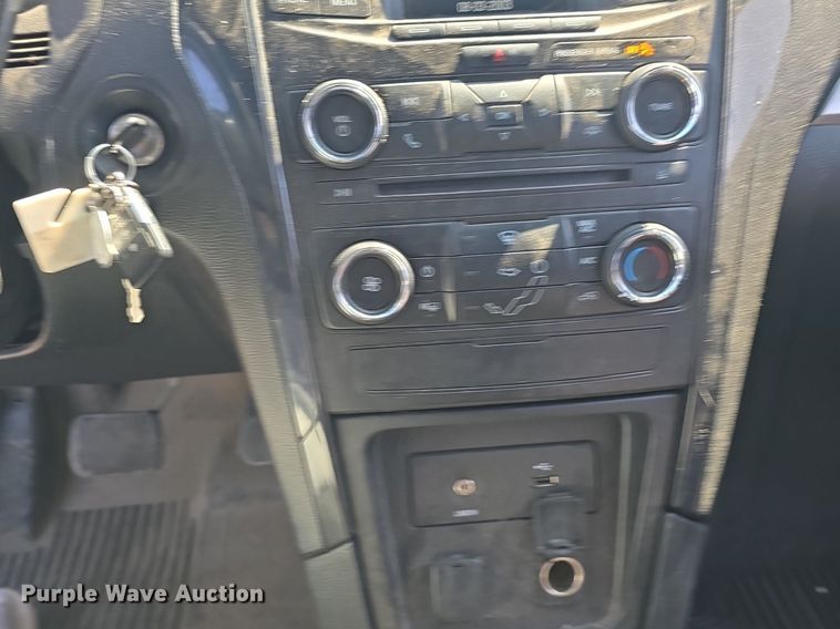 image for item DQ4598 2017 Ford Explorer Police Interceptor  SUV