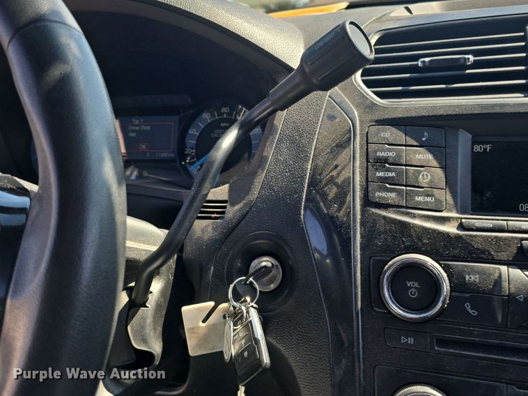 image for item DQ4598 2017 Ford Explorer Police Interceptor  SUV