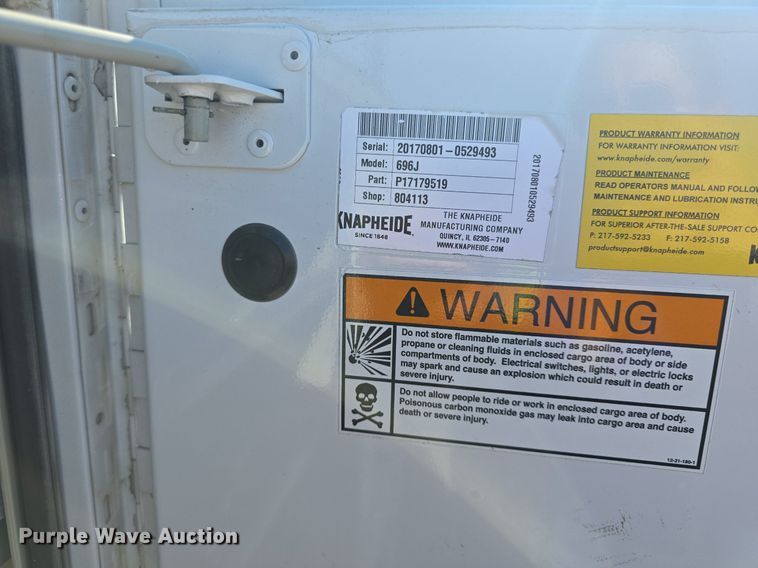 image for item DQ4604 2017 Ford F250 Super Duty XLT utility bed pickup truck