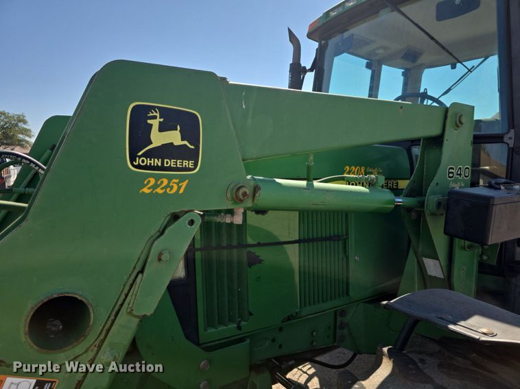 image for item DQ4605 1998 John Deere  6310 MFWD tractor