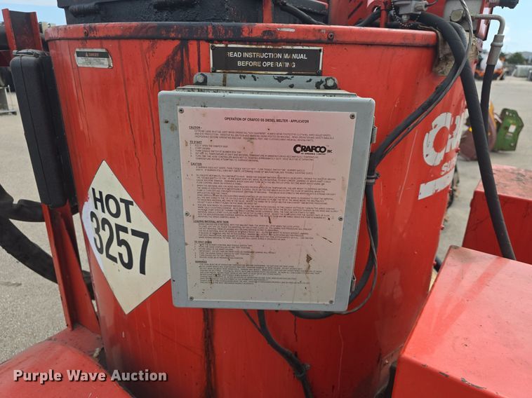 image for item DQ4607 1999 Crafco  SS125 pothole patcher