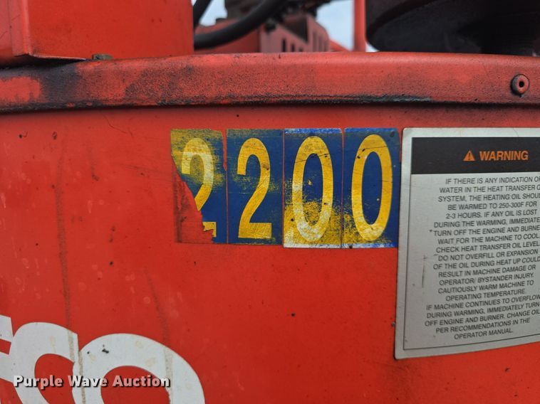 image for item DQ4607 1999 Crafco  SS125 pothole patcher