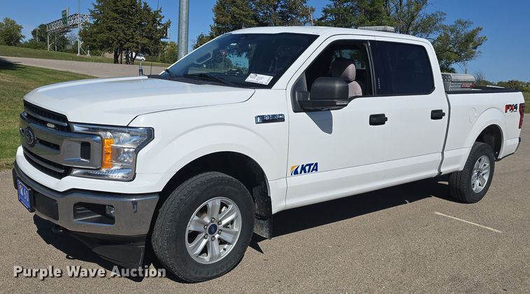 image for item DQ5187 2020 Ford F150 XLT SuperCrew pickup truck