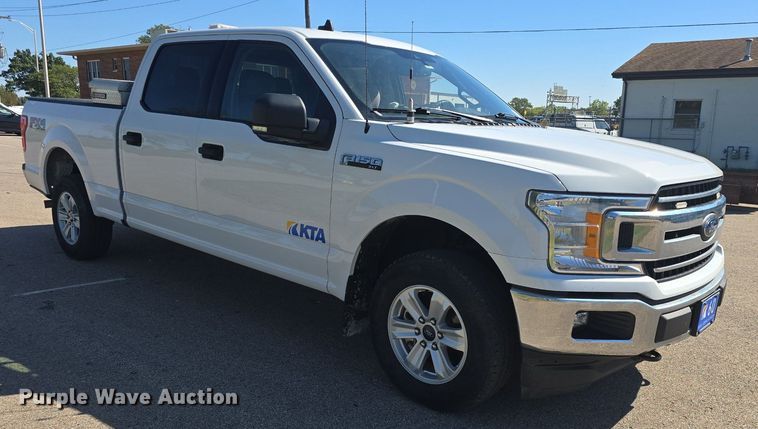 image for item DQ5187 2020 Ford F150 XLT SuperCrew pickup truck