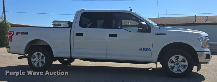 image for item DQ5187 2020 Ford F150 XLT SuperCrew pickup truck