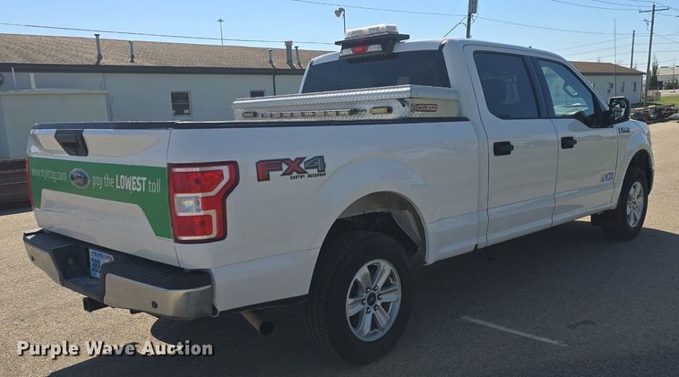 image for item DQ5187 2020 Ford F150 XLT SuperCrew pickup truck