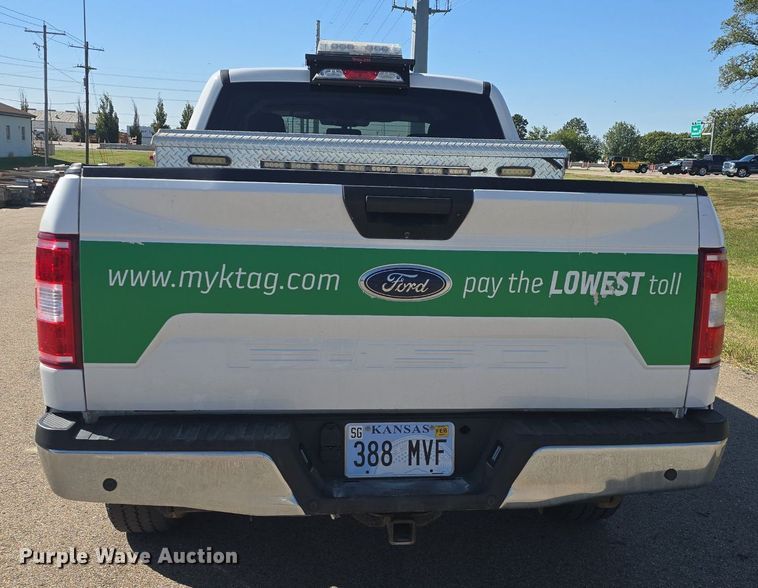 image for item DQ5187 2020 Ford F150 XLT SuperCrew pickup truck