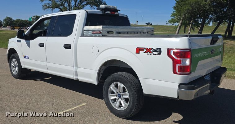 image for item DQ5187 2020 Ford F150 XLT SuperCrew pickup truck
