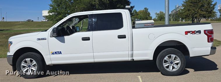 image for item DQ5187 2020 Ford F150 XLT SuperCrew pickup truck