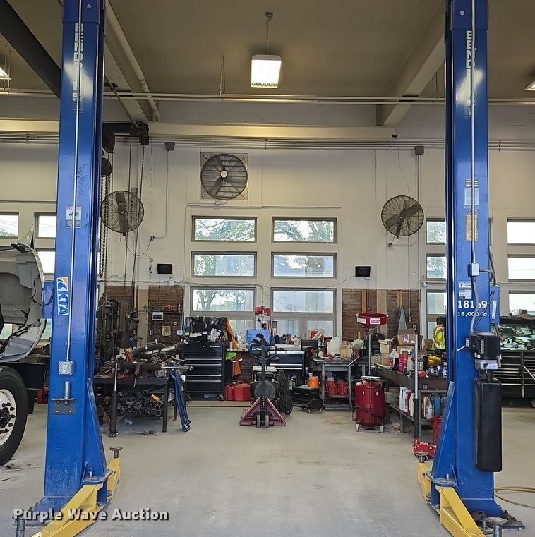 image for item EK2146 2010 Bend Pak  two post lift