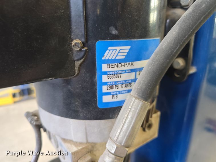 image for item EK2146 2010 Bend Pak  two post lift