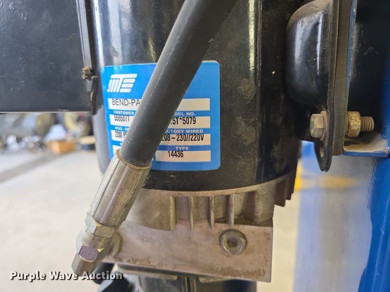 image for item EK2146 2010 Bend Pak  two post lift