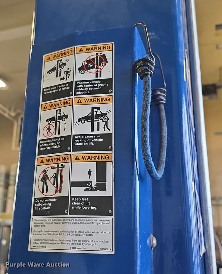 image for item EK2146 2010 Bend Pak  two post lift