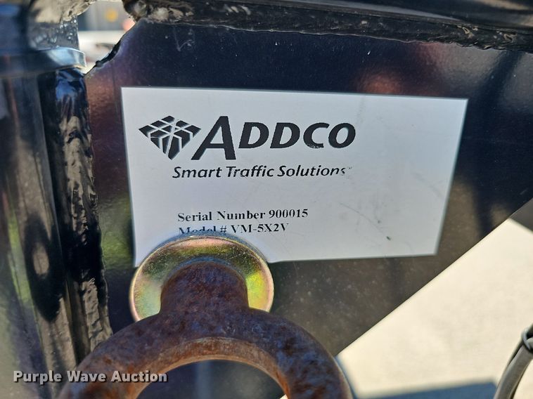 image for item EK6454 Addco  receiver hitch sign board