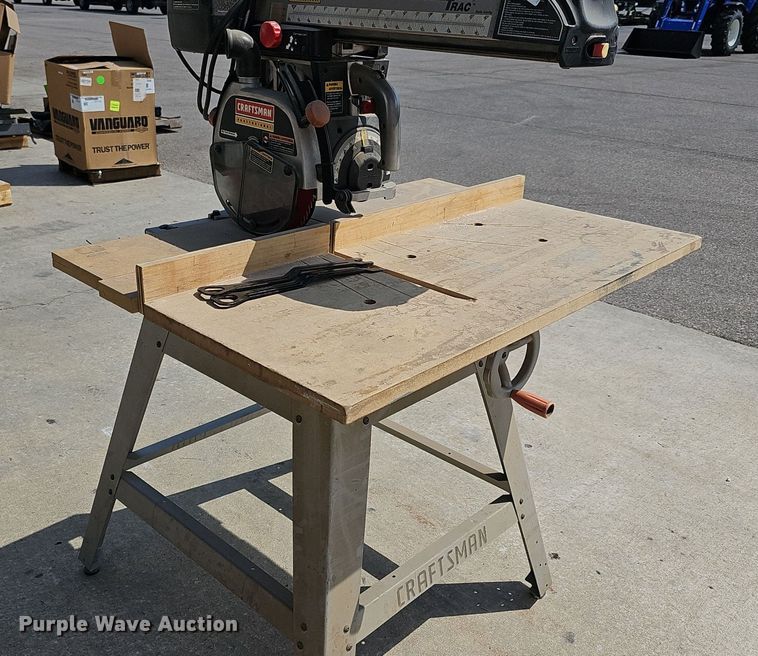 image for item EK6460 Craftsman radial arm saw