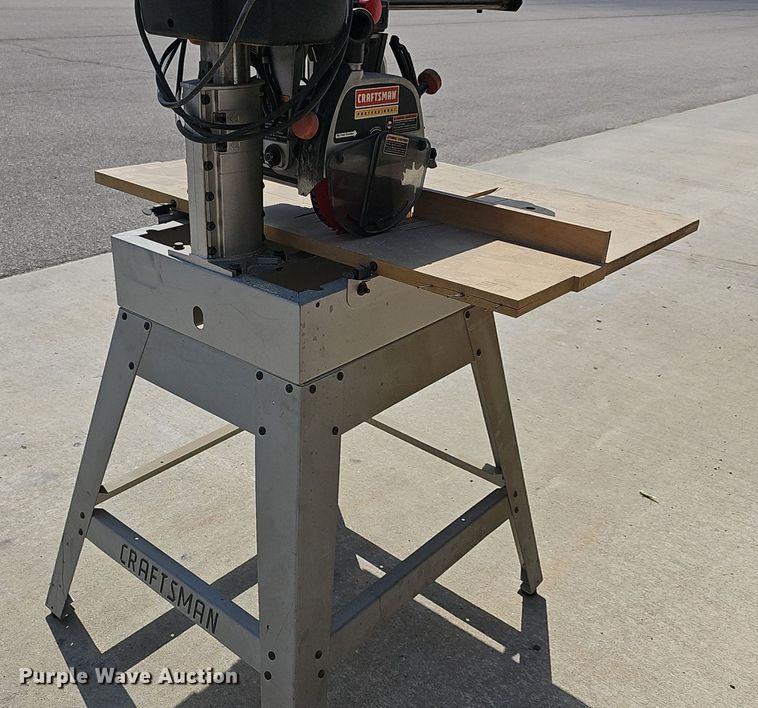 image for item EK6460 Craftsman radial arm saw