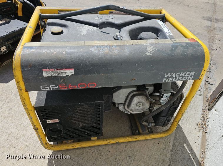 image for item EK6462 Wacker Neuson  GP6500  generator