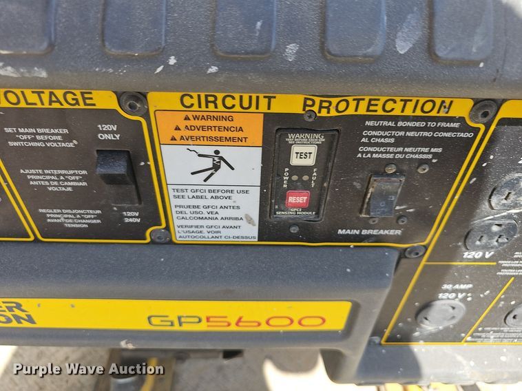 image for item EK6462 Wacker Neuson  GP6500  generator