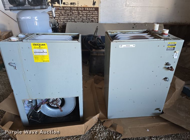 image for item EK6486 (2) Trane XE 90 furnace