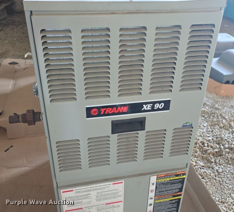 image for item EK6486 (2) Trane XE 90 furnace