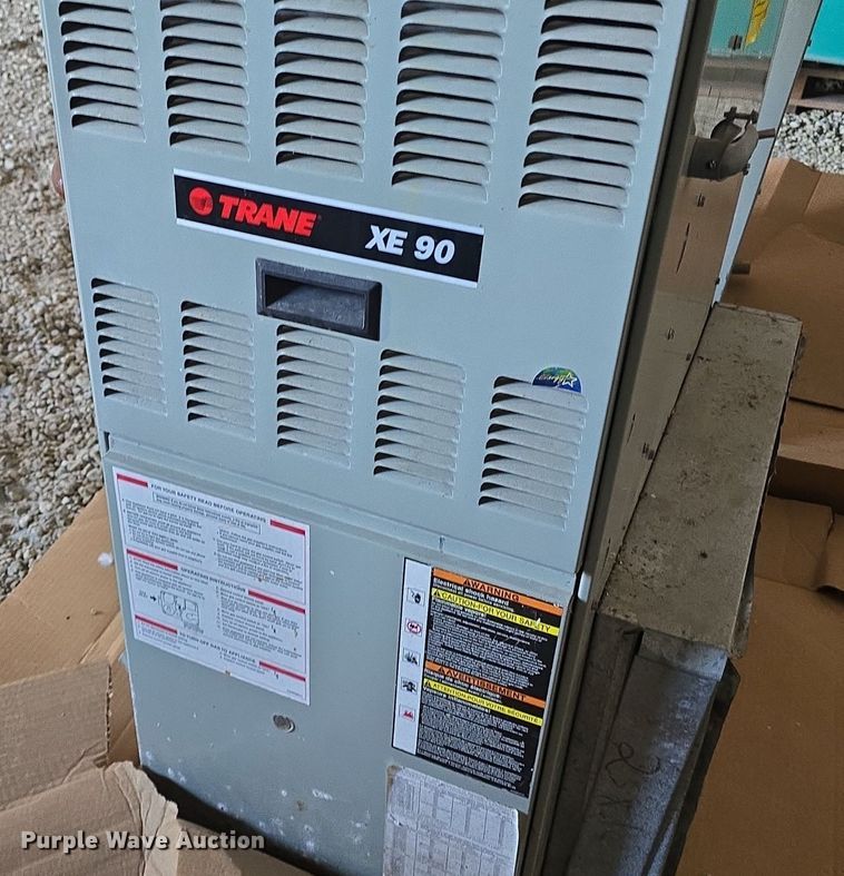 image for item EK6486 (2) Trane XE 90 furnace