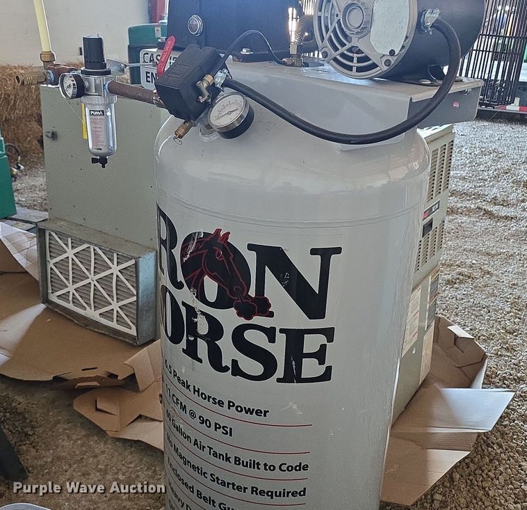 image for item EK6487 Iron Horse  IHD6160V1 air compressor