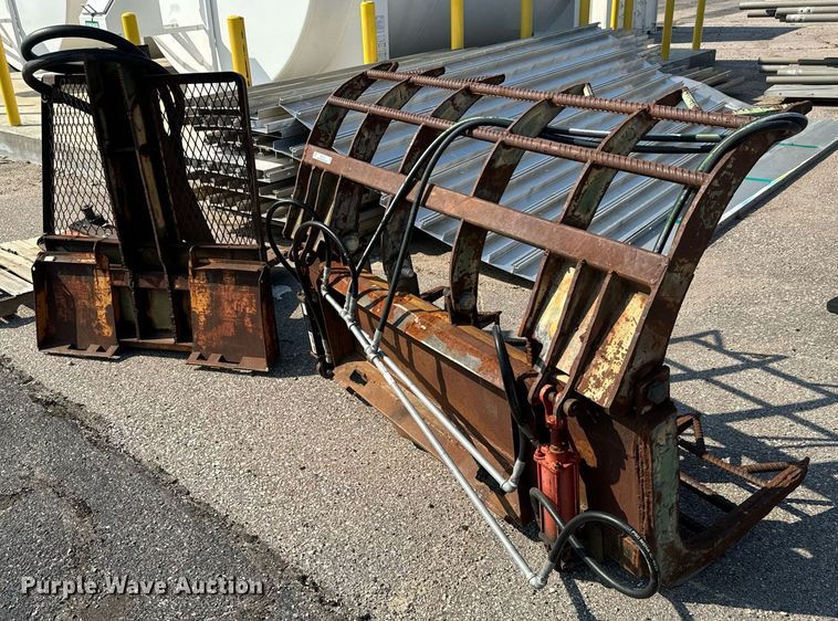 image for item MV9153 (2) skid steer attachments
