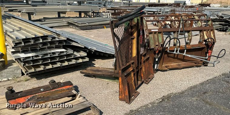 image for item MV9153 (2) skid steer attachments